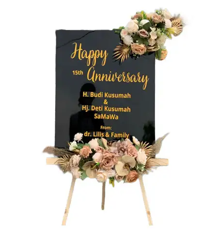 Papan Bunga Akrilik Simoketawang